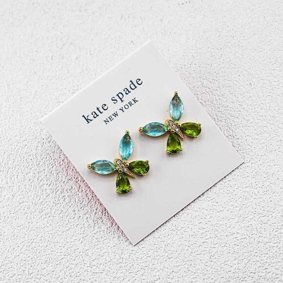 Kate Spade Butterfly Stud Earrings - Picture 3 of 5